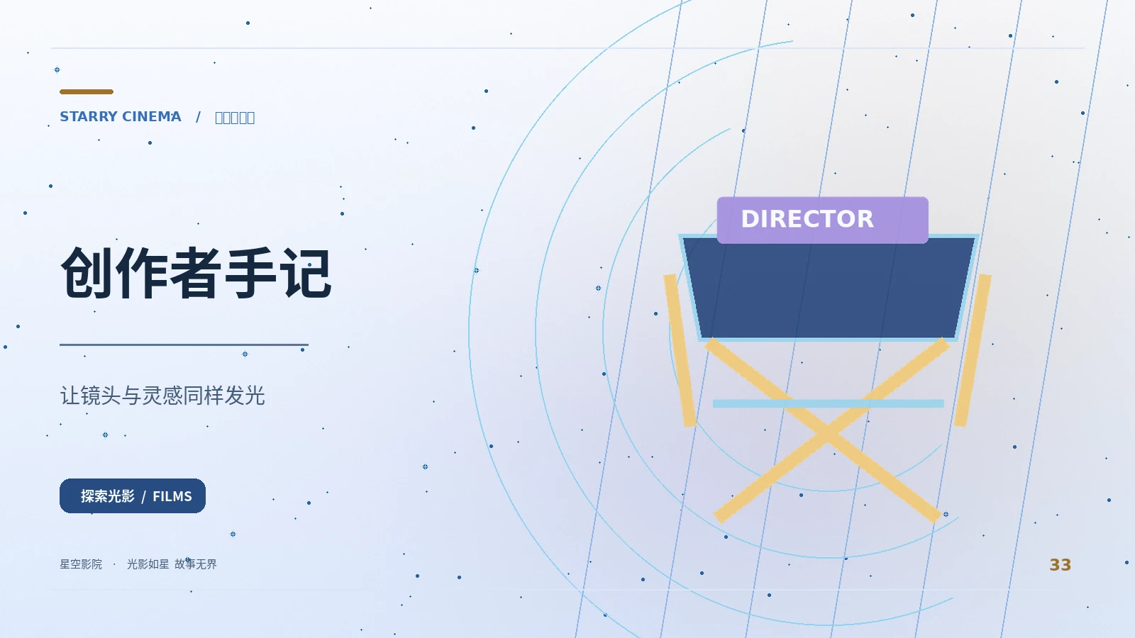 创作者手记 - 星空影院